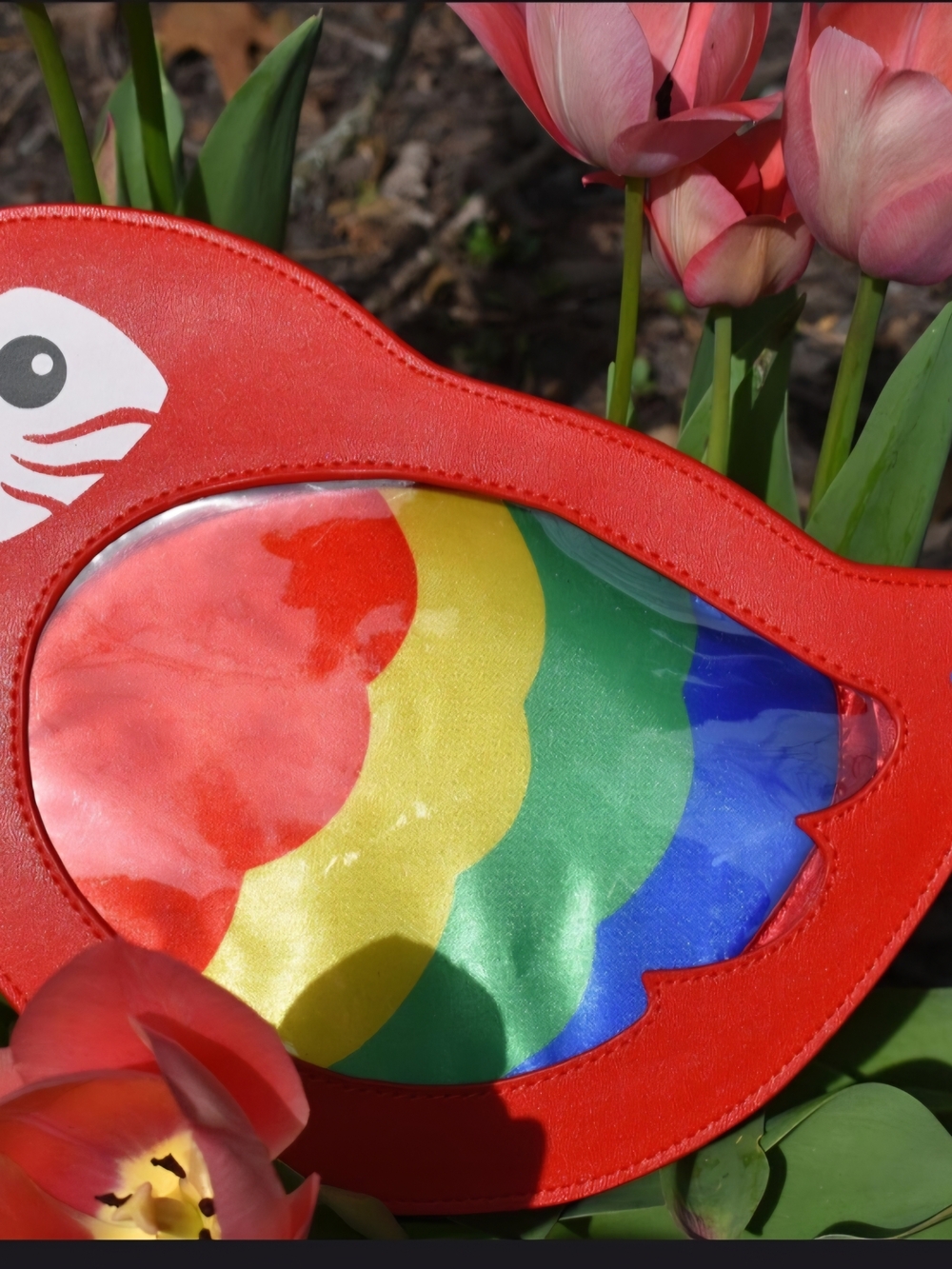 NEW CORVIFORM MACAW BIRD PURSE